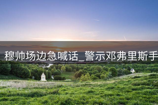 穆帅场边急喊话 警示邓弗里斯手抛球新规时限